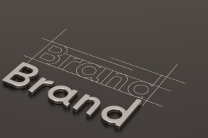 Logo design concept for Windward Design Group on a dark background.